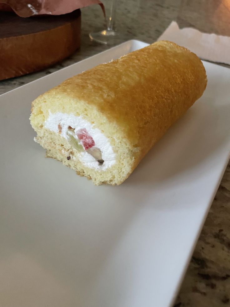 roll cake finished